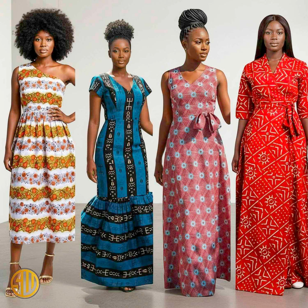 Comment porter une robe wax : 7 idées de tenues élégantes