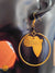 Boucles d'oreilles Carte Afrique - SublimeWax