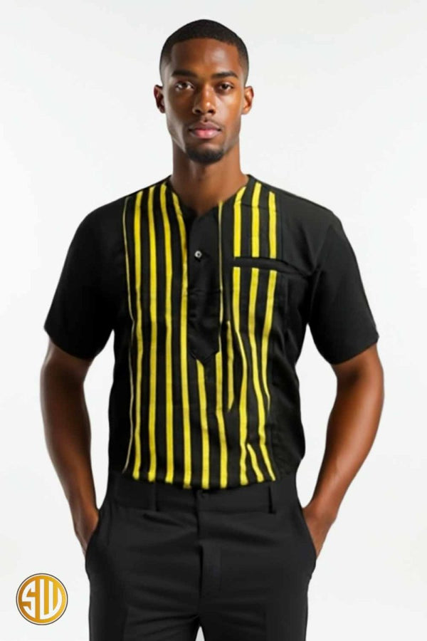 Chemise Africaine Homme – Élégance Moderne et Traditionnelle