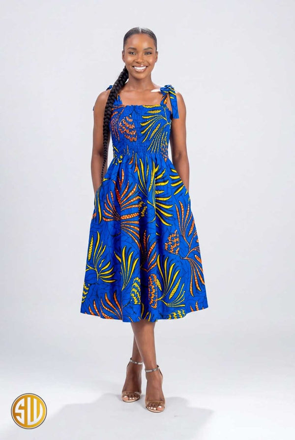 Robe Africaine en Wax Aida - SublimeWax