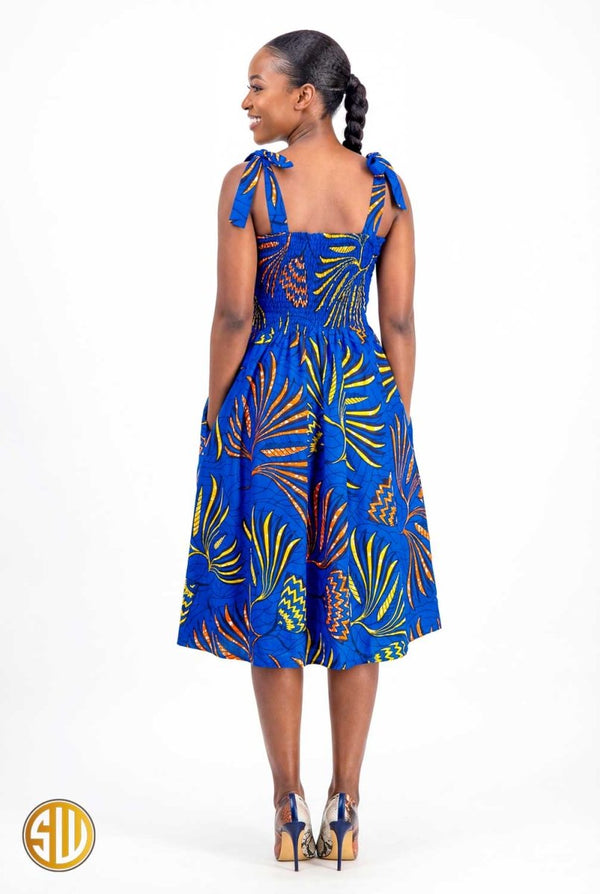 Robe Africaine en Wax Aida - SublimeWax