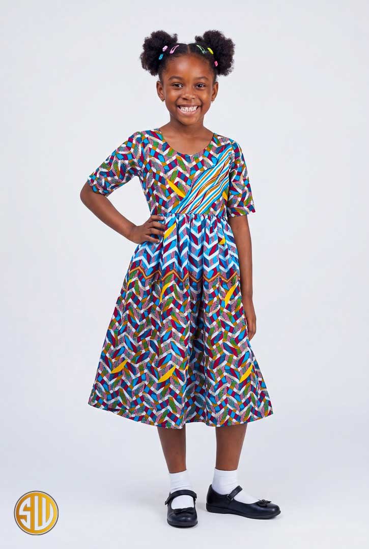 Robe Fleurie Multicolore - Avenue Fleurie Robe Fleurie Multicolore - Avenue Fleurie
