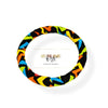 Bracelet africain Mia en tissu wax coloré