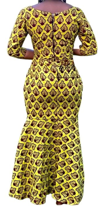 Robe Africaine en wax Dera - SublimeWax
