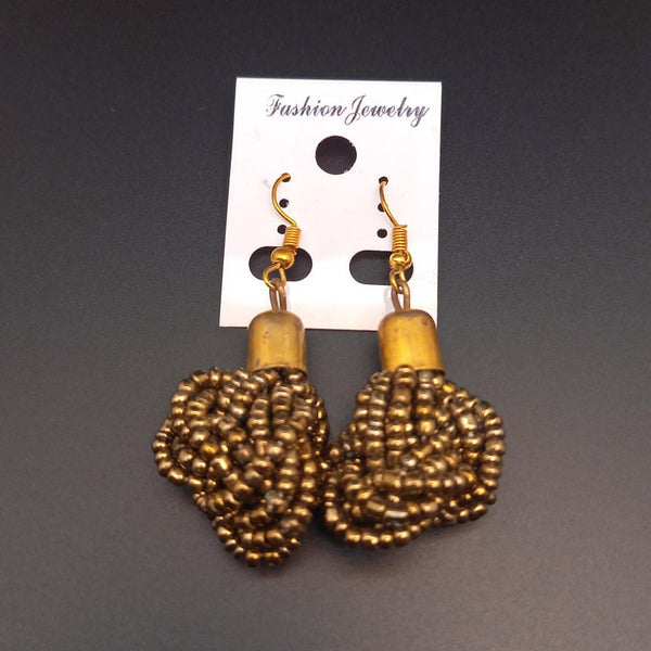 Boucles d'Oreilles en Perles du Kenya - SublimeWax 3