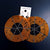 Boucles d'Oreilles en Perles Maasai Rondes Diya - SublimeWax 0