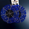 Boucles d'Oreilles en Perles Maasai Rondes Diya - SublimeWax 8