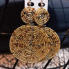 Boucles d'oreilles pendantes Massai Naba - SublimeWax 6