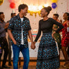 Tenue africaine couple : s'accorder en wax pour un mariage, un resto ou une sortie - SublimeWax