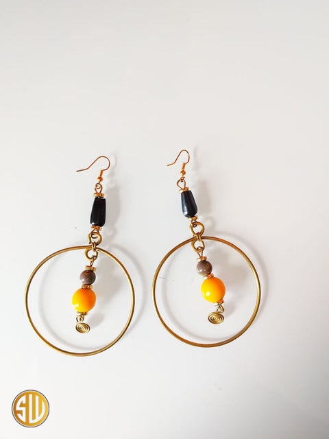 Boucles d'oreilles Massaï - Élégance Authentique