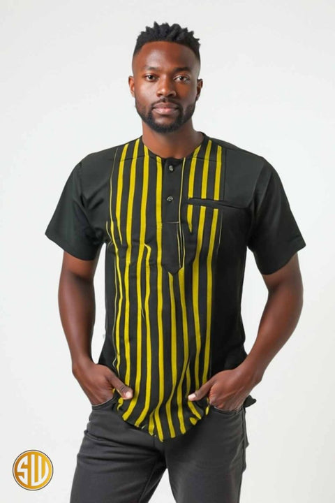 Chemise Africaine Homme – Élégance Moderne et Traditionnelle