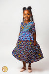 Robe Africaine en Wax pour Fille Sira - SublimeWax