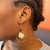 Boucles d'oreilles Créoles avec Cauris : Élégance Estivale - SublimeWax