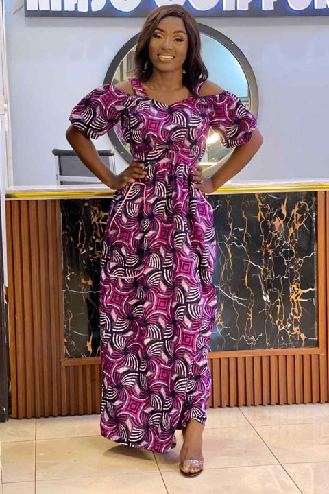 Robe en wax Sara - SublimeWax