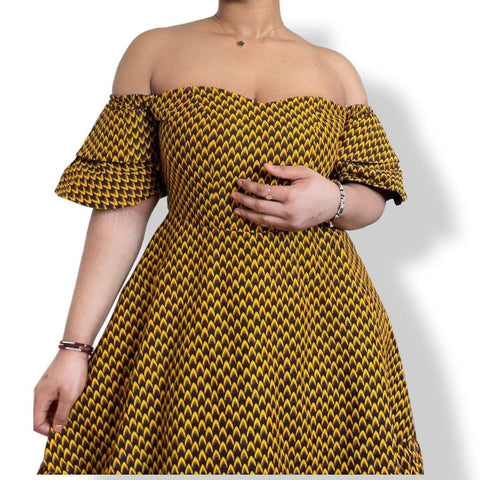 Robe en Wax Aida - SublimeWax