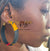 SublimeWax - African Earrings and Bracelet Ayana