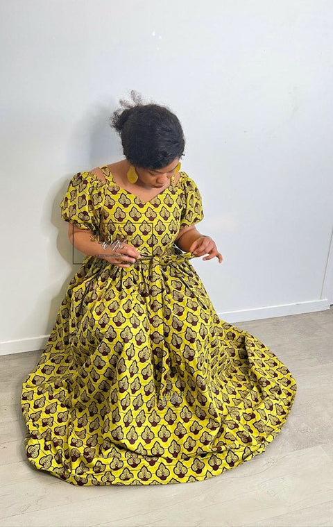 Robe en wax Sara - SublimeWax