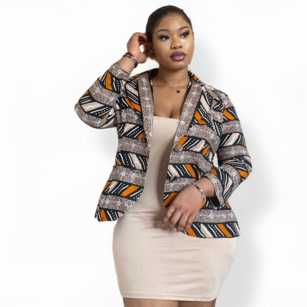 SublimeWax - Veste En Wax Lise